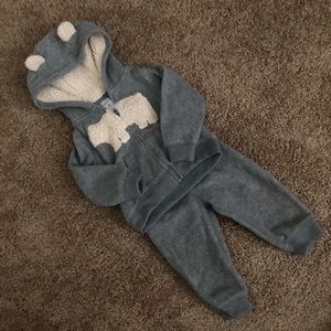 Cozy Fleece Matching Bear Set (Boy’s)